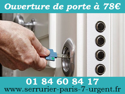 Ouverture de porte 78€